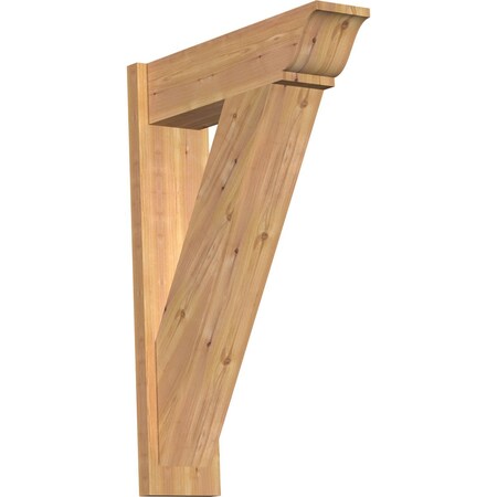 Ekena Millwork Traditional Traditional Smooth Outlooker, Western Red Cedar, 7 1/2"W x 26"D x 38"H OUT08X26X38TRA01SWR